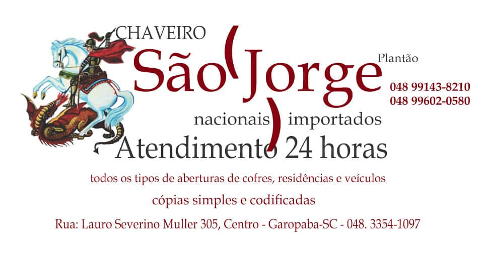 Chaveiro São Jorge