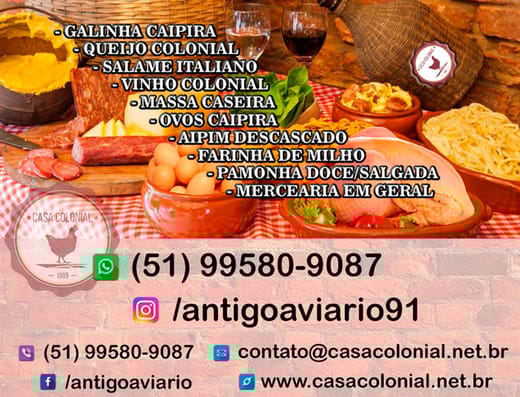 Casa Colonial – Produtos Coloniais